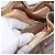 Borsa GUCCI GG Supreme Web Sherry Line PVC Beige Gold 72 02 034 Auth 198252 D'oro - vista 12