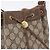 Borsa GUCCI GG Supreme Web Sherry Line PVC Beige Gold 72 02 034 Auth 198252 D'oro - vista 18