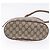 Borsa GUCCI GG Supreme Web Sherry Line PVC Beige Gold 72 02 034 Auth 198252 D'oro - vista 5