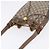 Borsa GUCCI GG Supreme Web Sherry Line PVC Beige Gold 72 02 034 Auth 198252 D'oro - vista 6