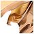 Céline CELINE Macadam Canvas Star Ball Vanity Pouch PVC Leder Braun Authentisch 201000 Golden - Ansicht 22