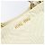 Borsa Miu Miu Vitter Shine in pelle 2way Beige Tono Oro Auth 199350 - vista 18