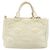 Borsa Miu Miu Vitter Shine in pelle 2way Beige Tono Oro Auth 199350 - vista 2