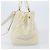 Borsa Miu Miu Vitter Shine in pelle 2way Beige Tono Oro Auth 199350 - vista 3