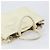 Borsa Miu Miu Vitter Shine in pelle 2way Beige Tono Oro Auth 199350 - vista 6