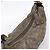 Borsa a tracolla GUCCI GG Canvas Guccissima in pelle grigia e oro 211966 Auth am12566V Marrone D'oro - vista 6