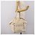 Borsa Tote SAINT LAURENT Downtown in pelle Bianco Oro 175884 Auth hk4076 D'oro - vista 24
