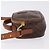 Céline Borsa a mano CELINE Macadam Canvas PVC Leather 2way Brown Gold Auth 196958 Marrone D'oro - vista 4