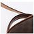 Céline Borsa a mano CELINE Macadam Canvas PVC Leather 2way Brown Gold Auth 196958 Marrone D'oro - vista 8