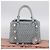 Borsa a spalla Miu Miu Matelassé con catena in pelle 2way Azzurro Argento Auth 202235M Blu chiaro - vista 12