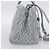 Borsa a spalla Miu Miu Matelassé con catena in pelle 2way Azzurro Argento Auth 202235M Blu chiaro - vista 3