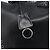 Borsa Tote PRADA in pelle nera argento Auth 199907 Nero - vista 19