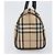 Borsa a mano BURBERRY Nova Check PVC Leather Beige Silver Auth BA15411 Argento - vista 4