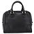 LOEWE Amazona 75 Handtasche Leder 2way Schwarz Gold Auth 202305V Golden - Ansicht 2