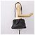 LOEWE Amazona 75 Handtasche Leder 2way Schwarz Gold Auth 202305V Golden - Ansicht 25