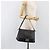 Borsa a tracolla FENDI Mamma Baguette in pelle nera e oro Auth yk20713M - vista 26