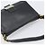 Borsa a tracolla FENDI Mamma Baguette in pelle nera e oro Auth yk20713M - vista 6