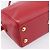Borsa a mano SAINT LAURENT Baby Duffel in pelle 2way rossa oro Auth 199452V Rosso D'oro - vista 16