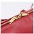 Borsa a mano SAINT LAURENT Baby Duffel in pelle 2way rossa oro Auth 199452V Rosso D'oro - vista 19