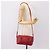 Borsa a mano SAINT LAURENT Baby Duffel in pelle 2way rossa oro Auth 199452V Rosso D'oro - vista 24