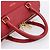 Borsa a mano SAINT LAURENT Baby Duffel in pelle 2way rossa oro Auth 199452V Rosso D'oro - vista 7