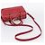 Borsa a mano SAINT LAURENT Baby Duffel in pelle 2way rossa oro Auth 199452V Rosso D'oro - vista 8