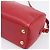 Borsa a mano SAINT LAURENT Baby Duffel in pelle 2way rossa oro Auth 199452V Rosso D'oro - vista 9