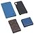 LOUIS VUITTON Epi For iPhone Xs Max Cell Phone Case 4 Set Blue Black Auth 198576 Nero Monogramma