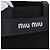 Borsa a mano Miu Miu Canvas Black Gold Tone Auth 202181A Nero - vista 17