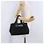 Borsa a mano Miu Miu Canvas Black Gold Tone Auth 202181A Nero - vista 22