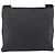 Borsa a tracolla GUCCI GG Supreme PVC Nero Argento 162904 Auth 202229A - vista 2