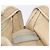 Borsa a mano LOEWE Amazonas in camoscio beige tono oro Auth 199514A - vista 20