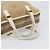 Borsa a mano LOEWE Amazonas in camoscio beige tono oro Auth 199514A - vista 7