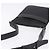 Sac à épaule LOEWE Anagram en cuir noir argent Auth ka5962 Argenté - vue 6