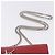Borsa a tracolla Chain Kate SAINT LAURENT in pelle rossa argento Auth 202203V Rosso - vista 14