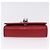 Borsa a tracolla Chain Kate SAINT LAURENT in pelle rossa argento Auth 202203V Rosso - vista 5
