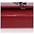 Borsa a tracolla Chain Kate SAINT LAURENT in pelle rossa argento Auth 202203V Rosso - vista 6