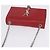Borsa a tracolla Chain Kate SAINT LAURENT in pelle rossa argento Auth 202203V Rosso - vista 7