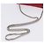 Borsa a tracolla Chain Kate SAINT LAURENT in pelle rossa argento Auth 202203V Rosso - vista 8