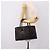 Borsa VALENTINO in pelle nera e oro autentica bs36997 Nero D'oro - vista 23