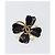 Orecchini CHANEL metallo Gold Tone CC Auth 199960V - vista 2
