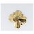 Orecchini CHANEL metallo Gold Tone CC Auth 199960V - vista 3