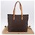 Borsa Tote Cabas Mezzo Monogram LOUIS VUITTON M51151 LV Auth am12510A Monogramma - vista 12