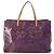 Saco Tote LOUIS VUITTON Monogram Vernis Reade GM Purple M91085 LV Auth BA14860 Roxo - vista 13
