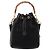 Borsa a spalla GUCCI Bamboo Camoscio 2way Nero Oro 001 2865 1657 Auth hk4037 D'oro - vista 13