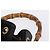 Borsa a spalla GUCCI Bamboo Camoscio 2way Nero Oro 001 2865 1657 Auth hk4037 D'oro - vista 14