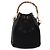 Borsa a spalla GUCCI Bamboo Camoscio 2way Nero Oro 001 2865 1657 Auth hk4037 D'oro - vista 2