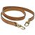 LOUIS VUITTON Nume leather Shoulder Strap Leather 39"" Beige LV Auth 199906