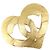 Spilla CHANEL metallo tono oro CC Auth 199959V