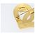 Spilla CHANEL metallo tono oro CC Auth 199959V - vista 6